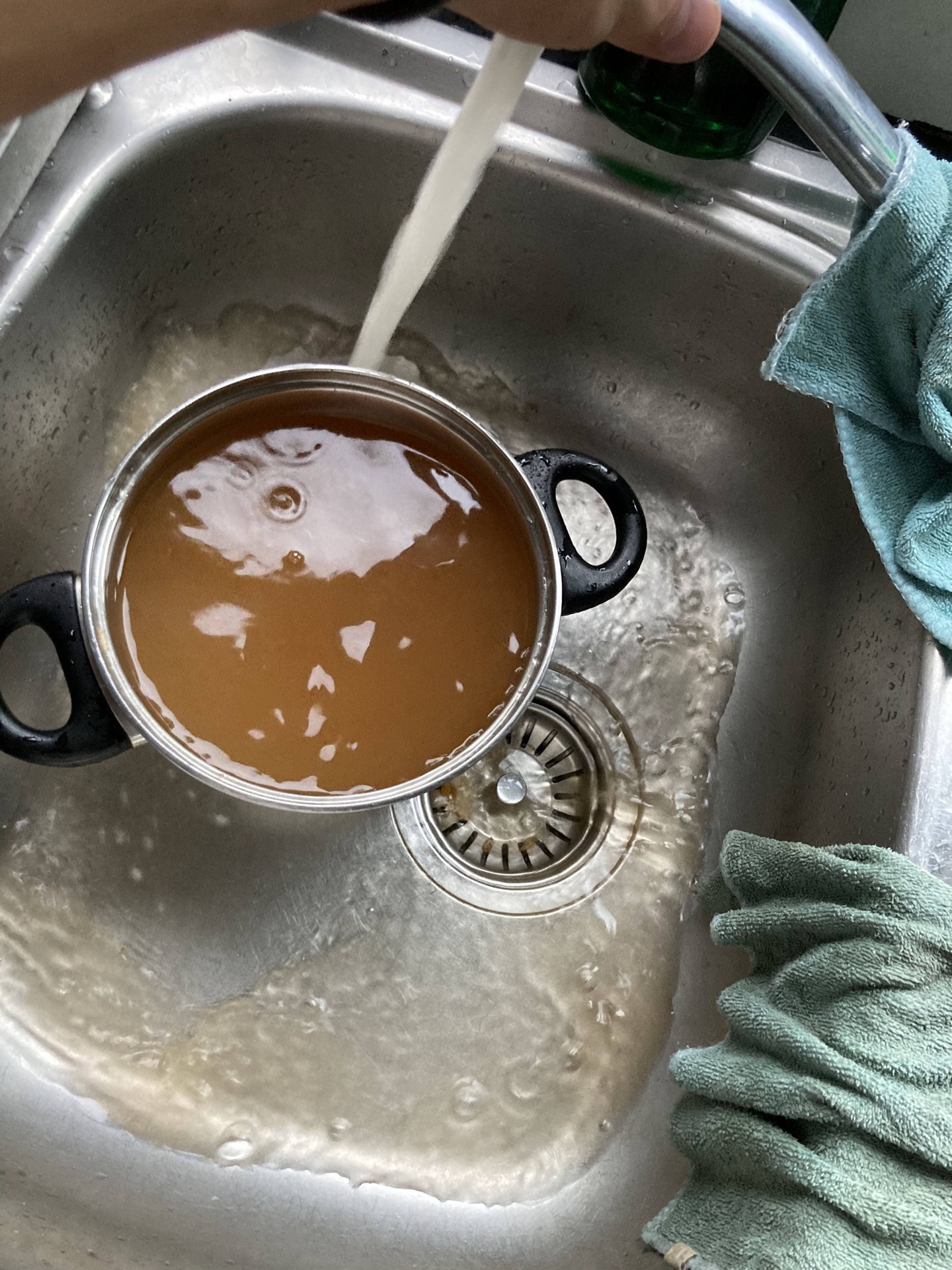 Wasser nach einem Stromausfall